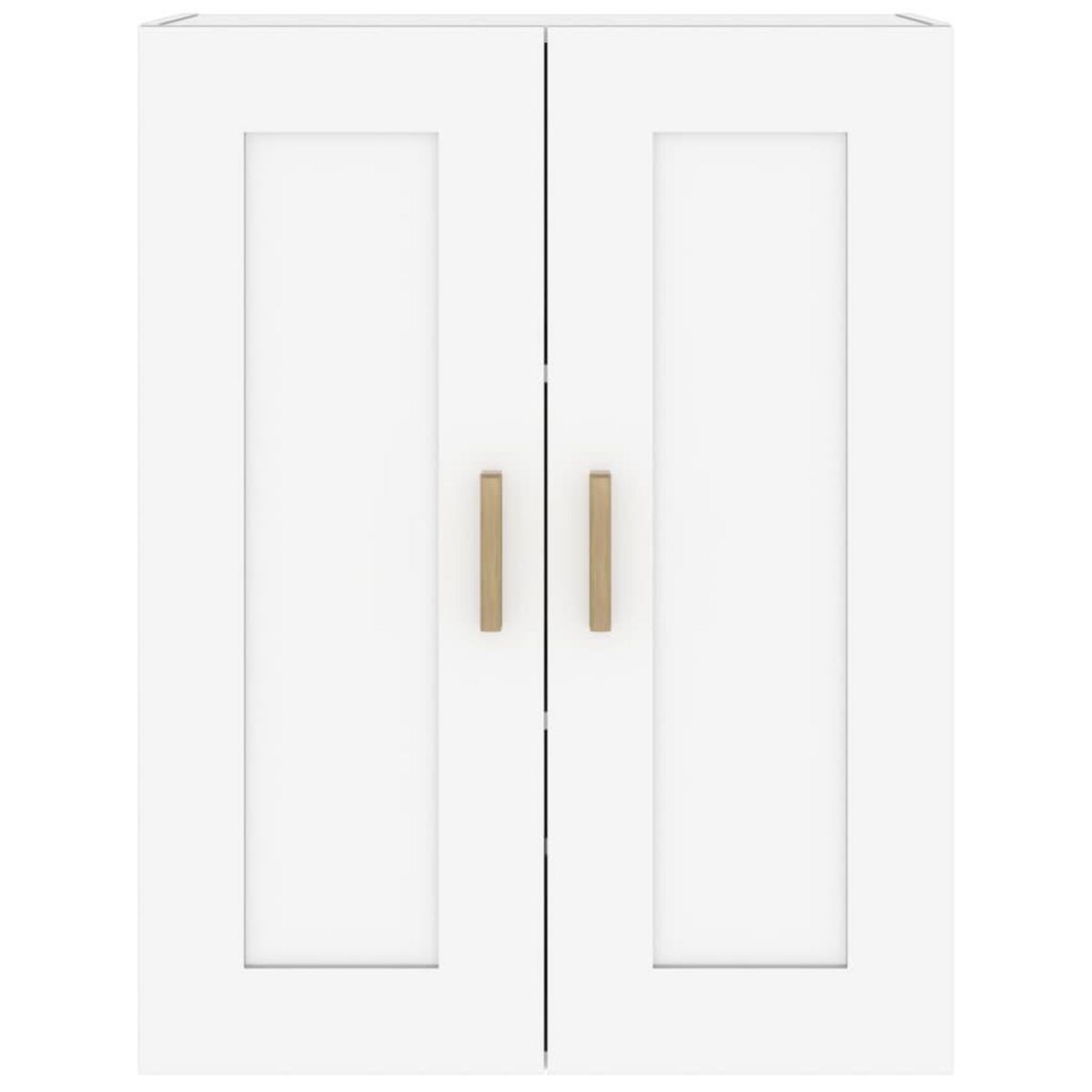 VIDAXL Armoire murale Blanc brillant 69,5x32,5x90 cm Bois d'ingenierie