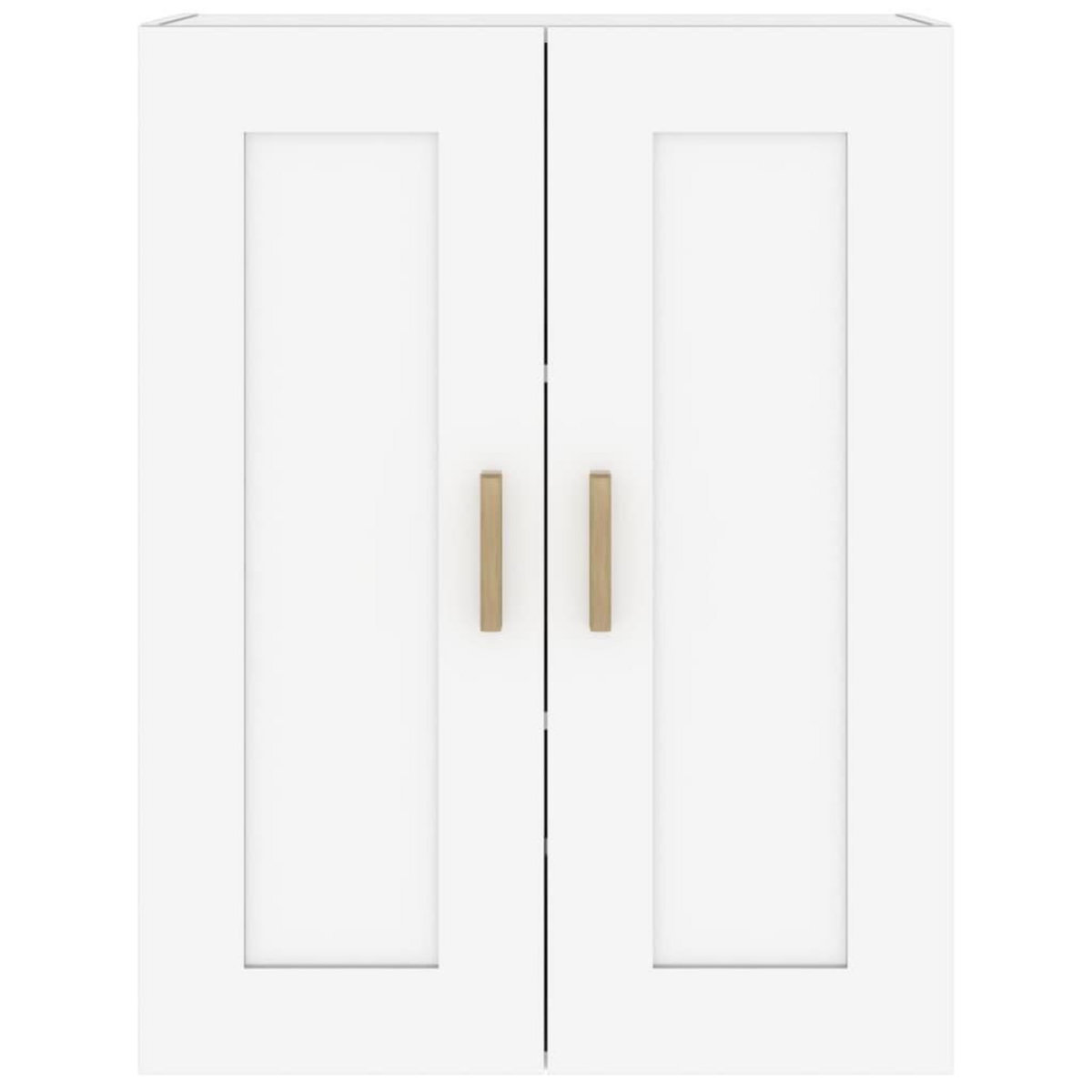 VIDAXL Armoire murale Blanc brillant 69,5x32,5x90 cm Bois d'ingenierie