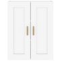Voir la diapositive 5 : VIDAXL Armoire murale Blanc brillant 69,5x32,5x90 cm Bois d'ingenierie