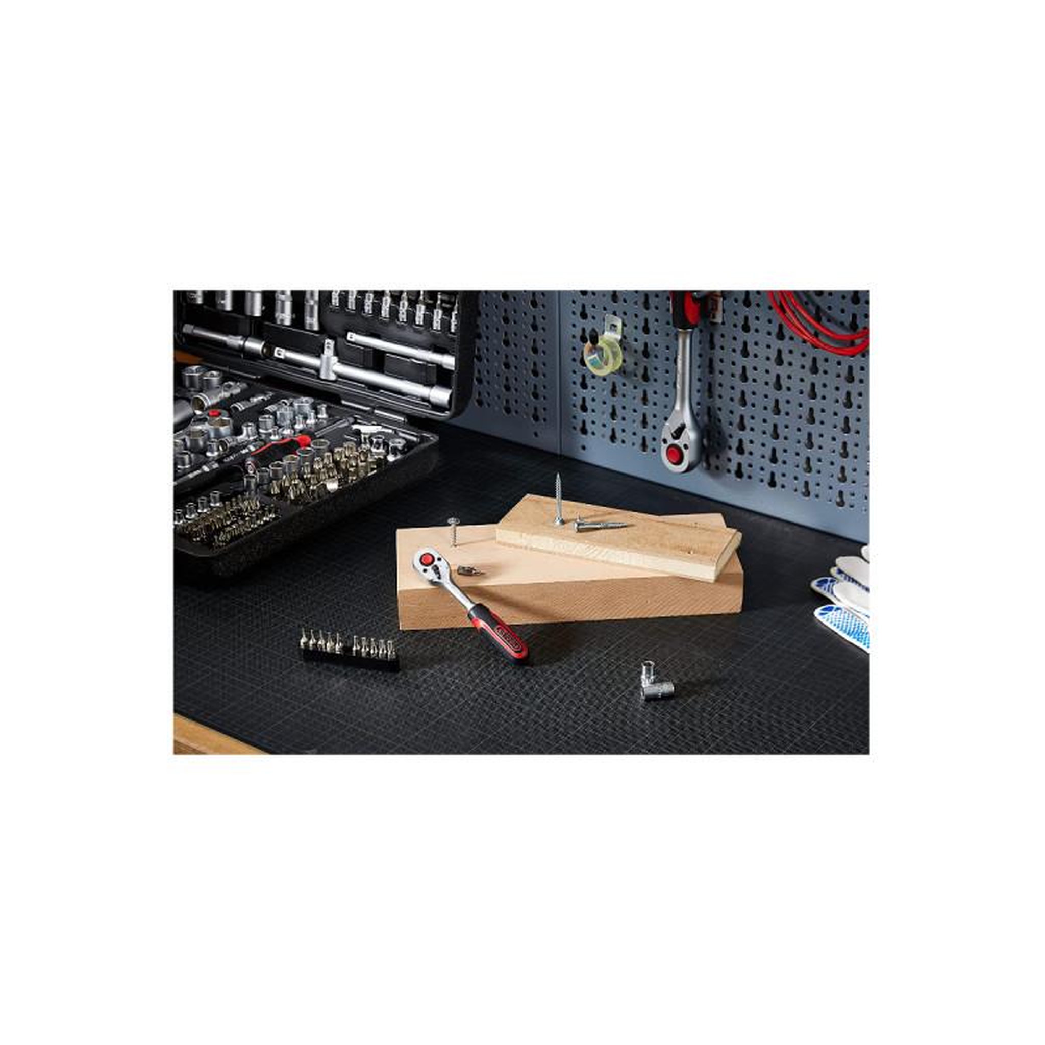 Voir la diapositive 2 : Ks Tools Coffret de douilles et accessoires KS TOOLS Ultimate - 1/4  3/8  1/2 - 195 pcs - 917.0795