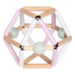 BASS & BASS Hochet nordique rose - Pink grabber