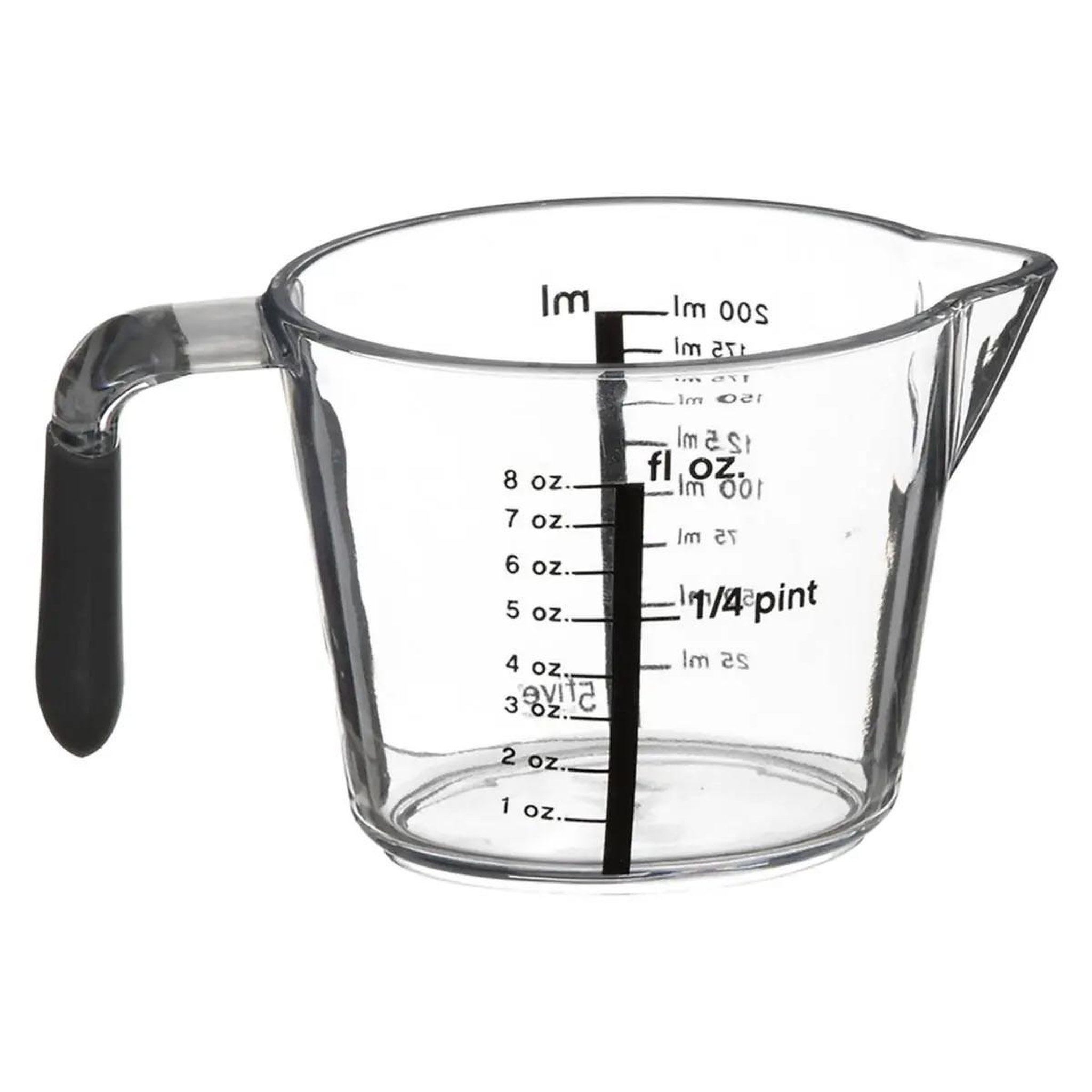 FIVE Verre doseur  gradué  200ml transparent