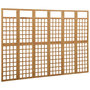 Voir la diapositive 3 : VIDAXL Cloison de separation a 6 panneaux/treillis bois sapin massif