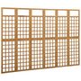 Voir la diapositive 3 : VIDAXL Cloison de separation a 6 panneaux/treillis bois sapin massif