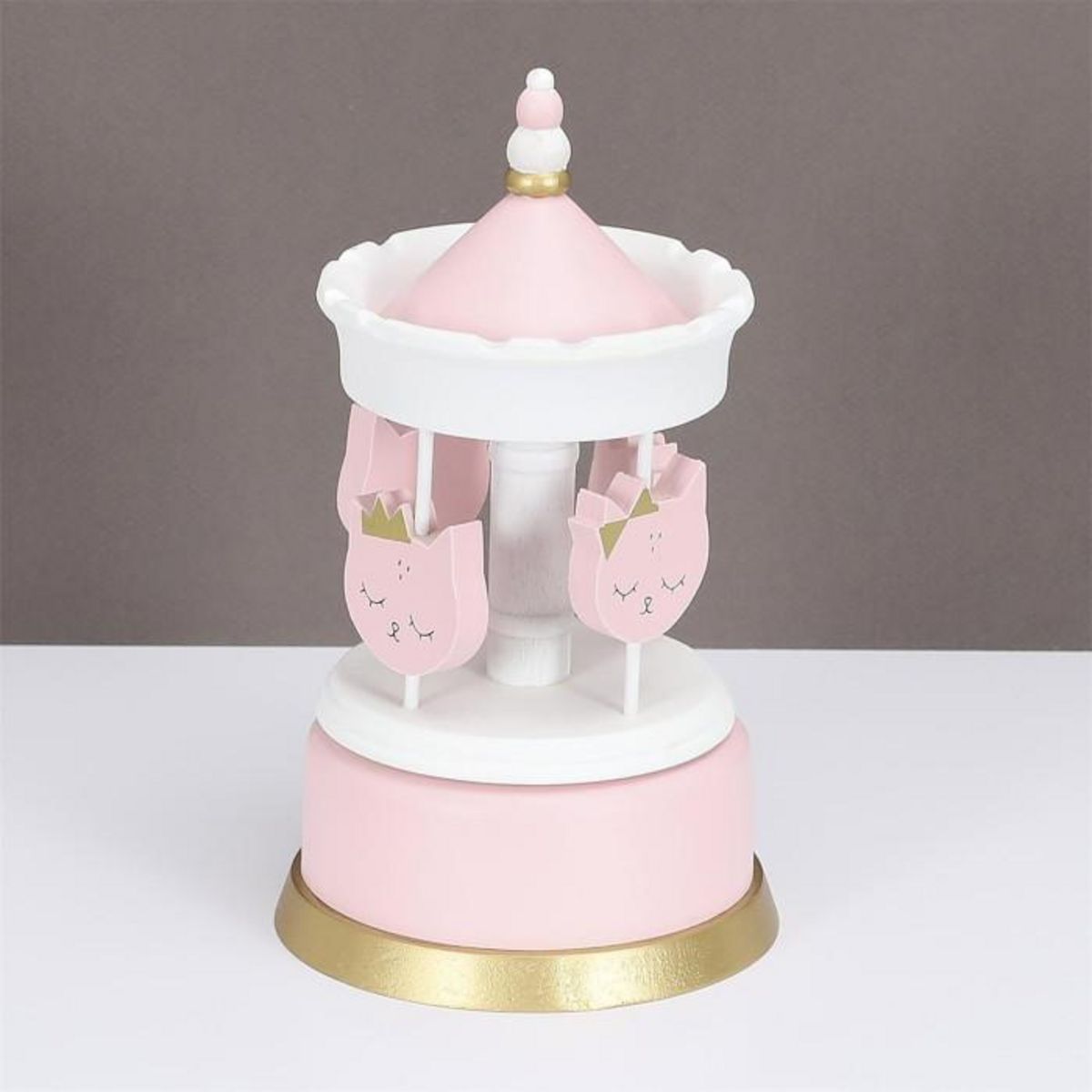 Paris Prix Carrousel Musical  Enfant Fille  20cm Rose