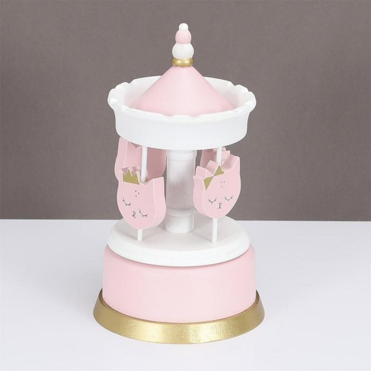 Paris Prix Carrousel Musical  Enfant Fille  20cm Rose