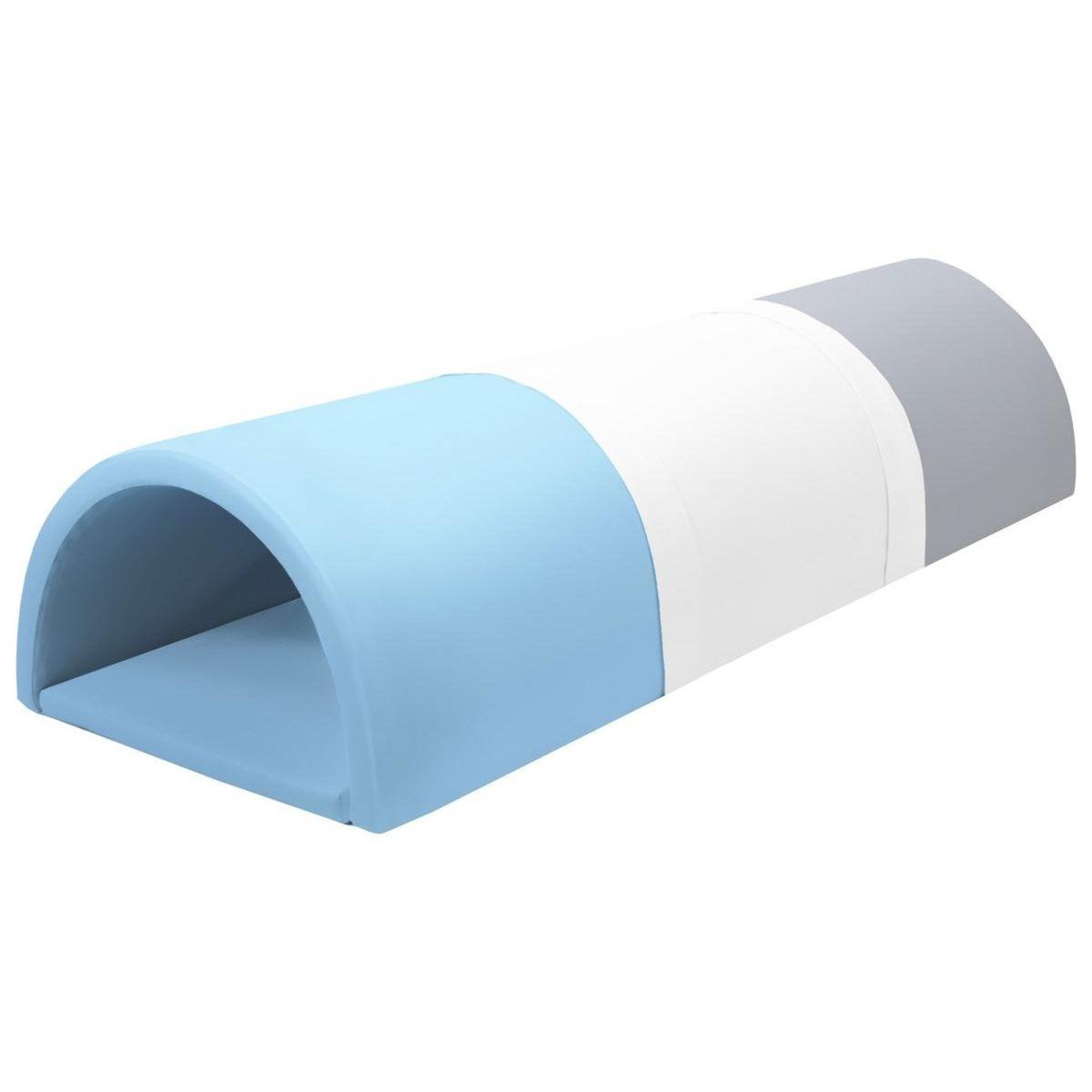 VELINDA Tunnel en I, 3 pièces en mousse — blanc, bleu clair, gris