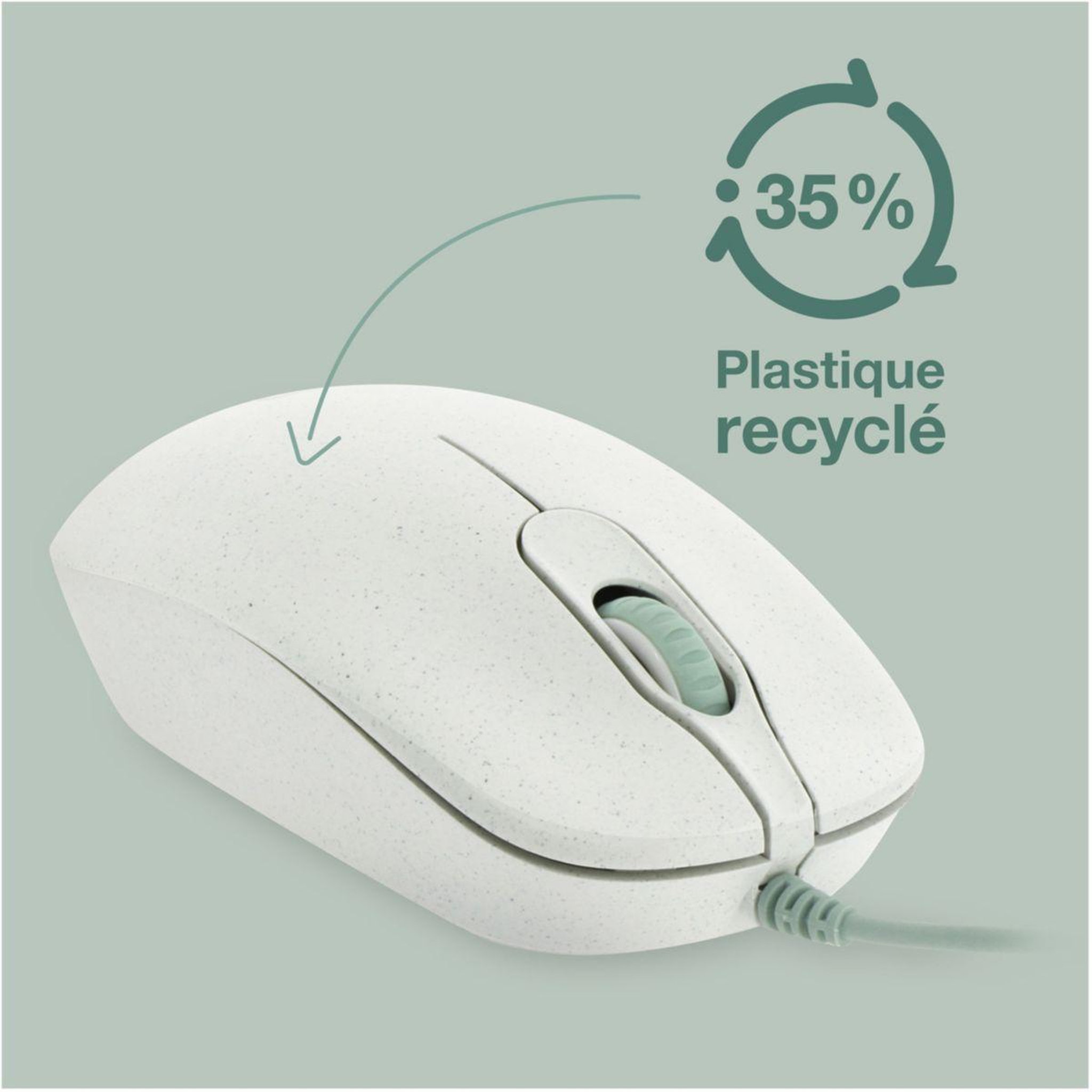 Voir la diapositive 2 : ESSENTIEL B Souris filaire ecological noire