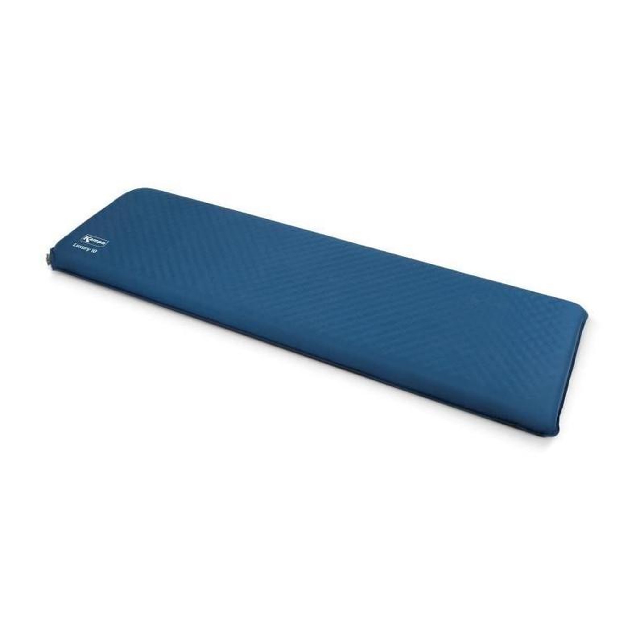 KAMPA Matelas autogonflant - KAMPA - Luxury 10 SIM - 1 personne - 1,98 m x 0,63 m - Bleu