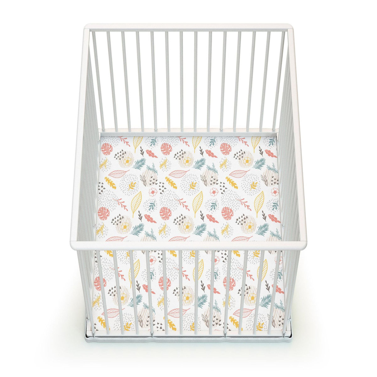 WEBABY Parc bébé en bois