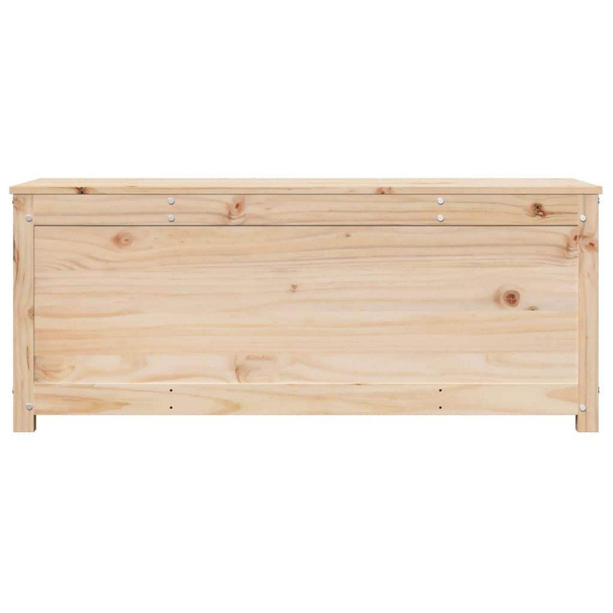 VIDAXL Boîte de rangement 110x50x45,5 cm Bois massif de pin