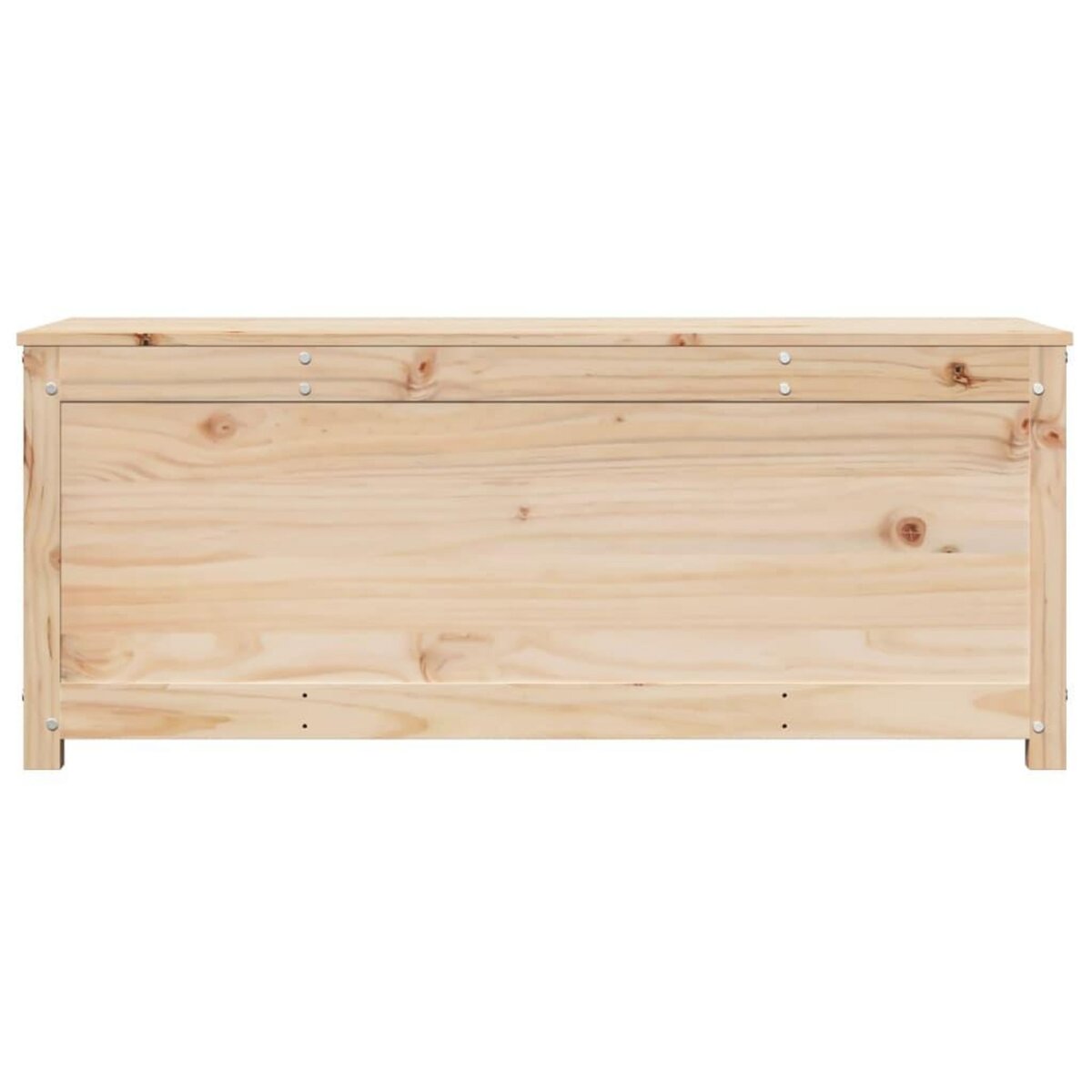VIDAXL Boîte de rangement 110x50x45,5 cm Bois massif de pin