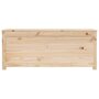 Voir la diapositive 5 : VIDAXL Boîte de rangement 110x50x45,5 cm Bois massif de pin