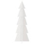 Voir la diapositive 4 : VIDAXL Arbre de Noël en bois pour décoration blanc 112 cm pin massif