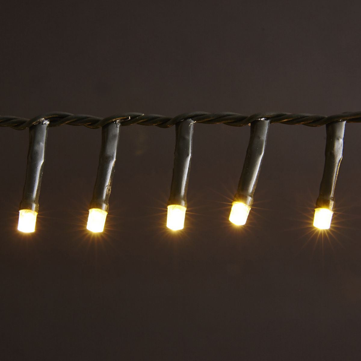 ACTUEL Guirlande extérieure 400 led blanc chaud