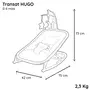 MIGO Transat HUGO 0-6 mois - 9 Kg max - Position fixe ou balancelle - Pliable