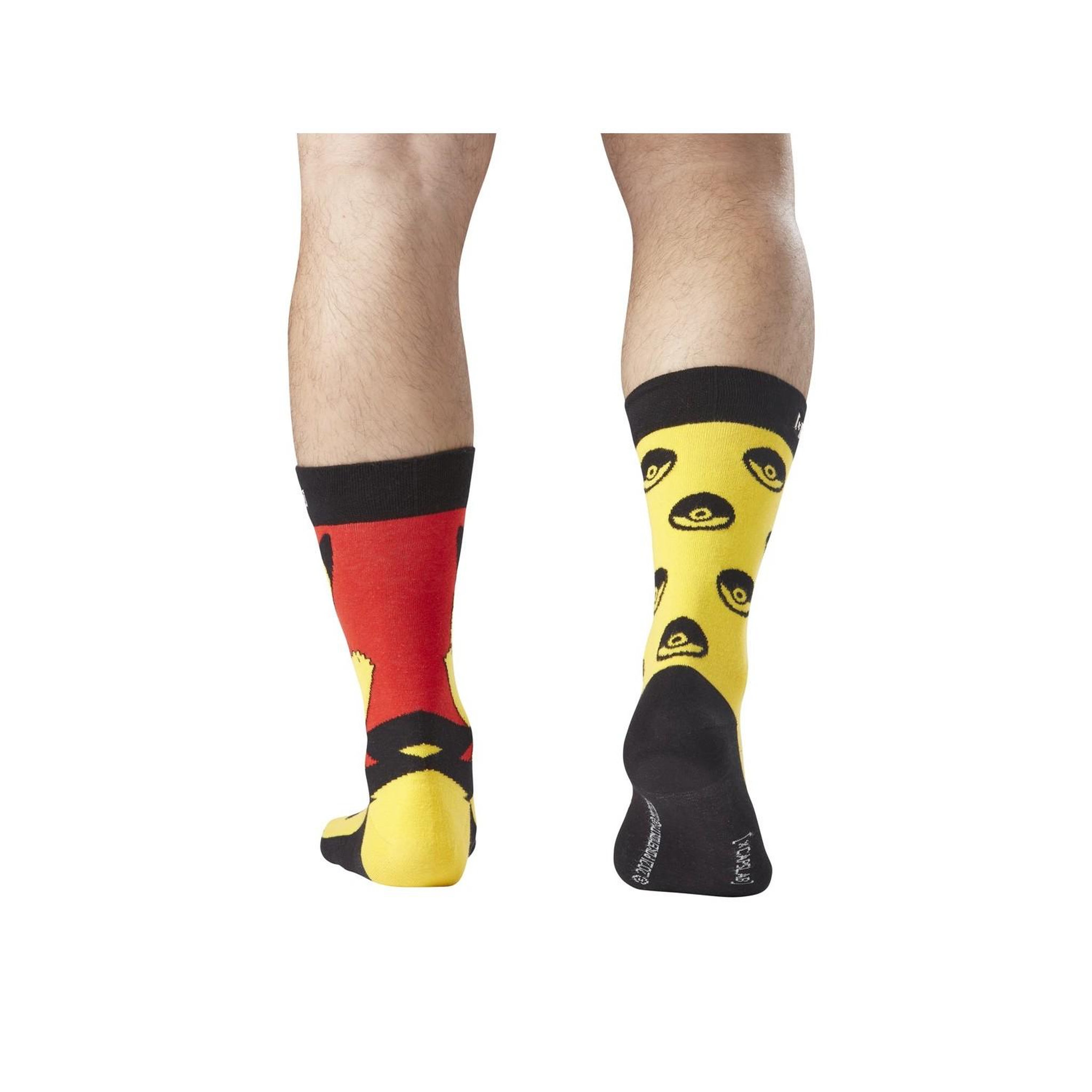 Voir la diapositive 3 : CAPSLAB Paire de chaussettes  de ville Pokémon Pikatchu