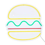 ATMOSPHERA Néon LED Mural  Burger  30cm Multicolore