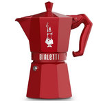 BIALETTI Cafetière italienne 6 tasses rouge - 0009056