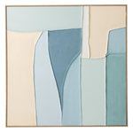 Paris Prix Tableau Déco  Ella  102x102cm Bleu