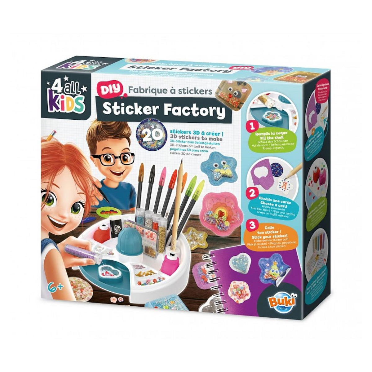 BUKI DIY Ma Fabrique a stickers