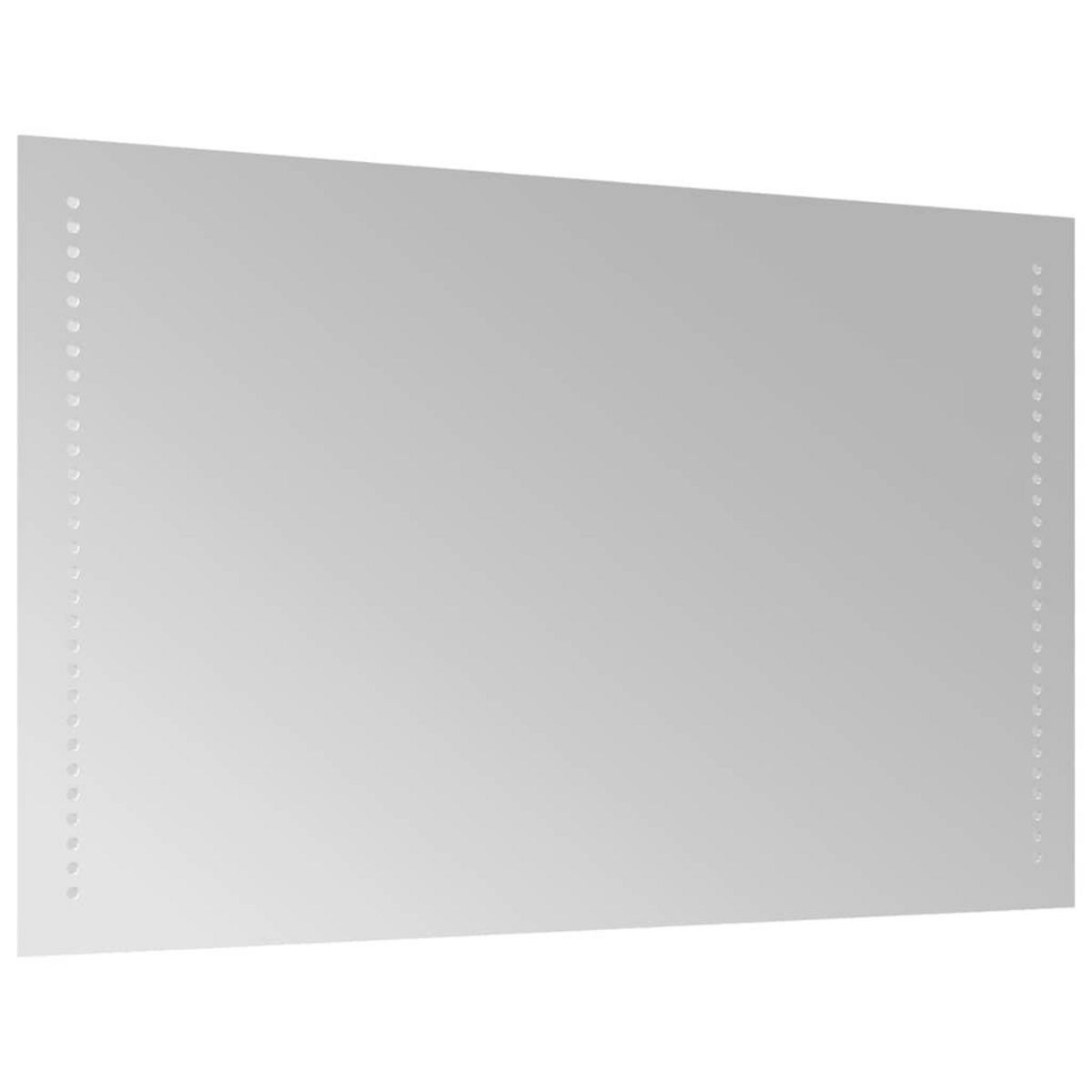 VIDAXL Miroir de salle de bain a LED 80x50 cm