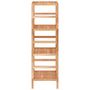 Voir la diapositive 4 : VIDAXL Etagere de salle de bain 35,5x35,5x112,5cm Bois massif de noyer