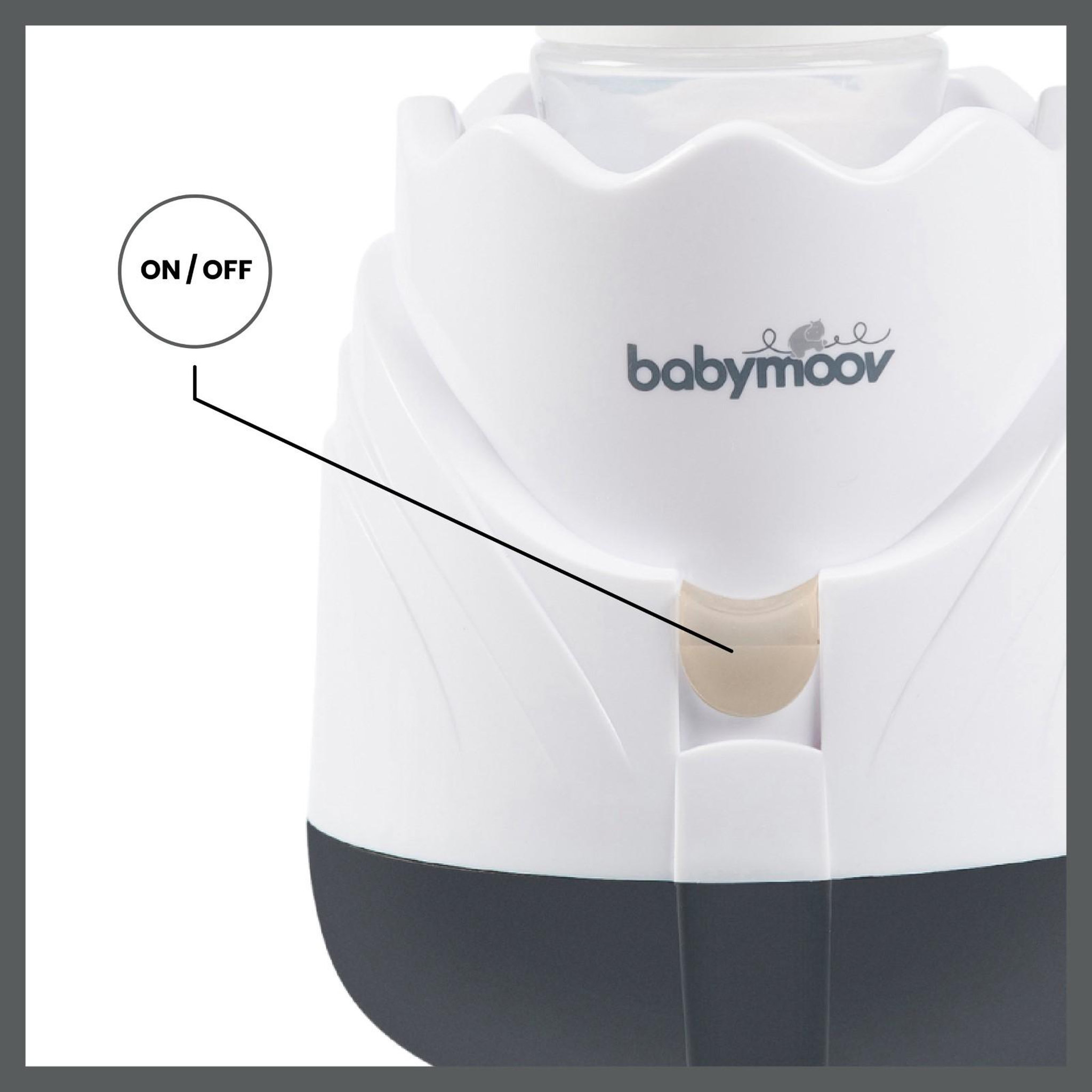 Voir la diapositive 6 : BABYMOOV Chauffe-Biberon Vapeur Babymoov - Universel - Garantie à Vie - Tulipe Cream