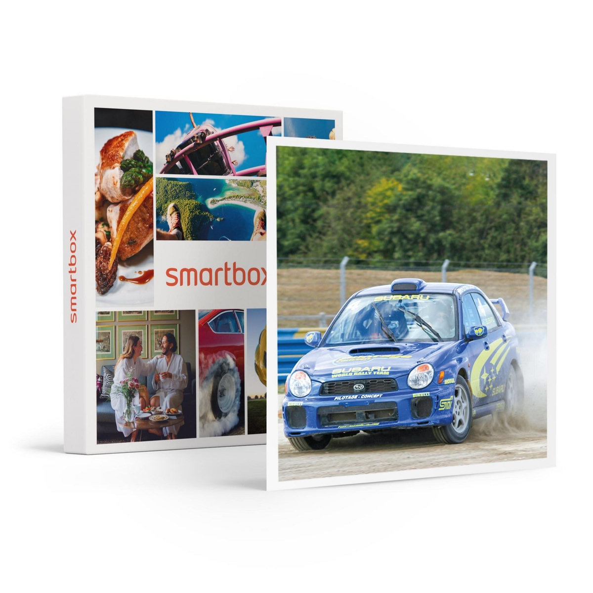 Smartbox Pilotage rallye : 5 tours en Subaru Groupe N sur le circuit de Dreux - Coffret Cadeau Sport & Aventure