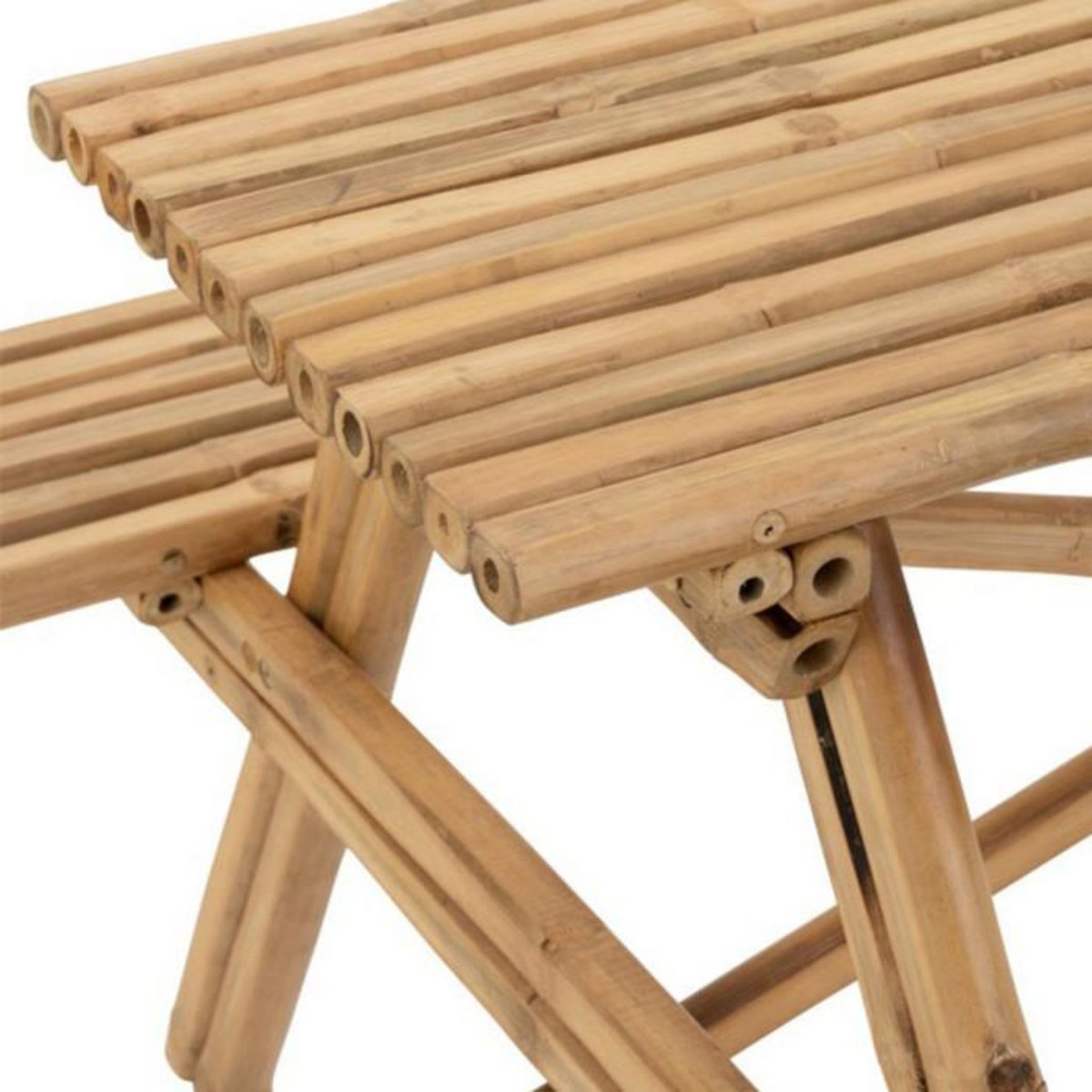 Paris Prix Table de Jardin & 2 Bancs  Paradis  134cm Naturel
