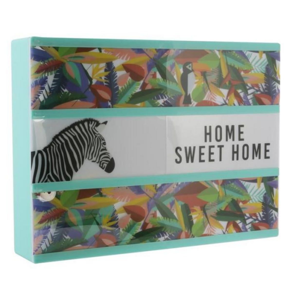 Paris Prix Boîte à Message Lumineuse  Exotic Sauvage  30cm Bleu