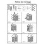 Voir la diapositive 4 : Habita Cage à oiseaux standard / 0,42 m2 / 3-4 oiseaux / toit bitumé