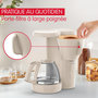 Voir la diapositive 5 : MOULINEX Cafetière FG2M0B10 morning grise
