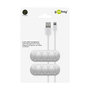 Voir la diapositive 3 : GOOBAY Serre-câble Cable Guide (4) Blanc x2