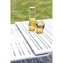 Voir la diapositive 3 : Paris Prix Table de Jardin Extensible  Floride  180-240cm Blanc