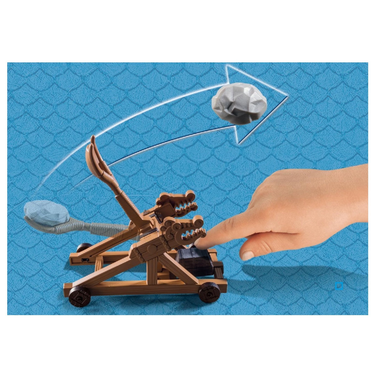 PLAYMOBIL 9245 Dragons - Gueulfor avec Catapulte