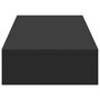 Voir la diapositive 5 : VIDAXL Support de moniteur noir 100x27x10 cm bois d ingénierie