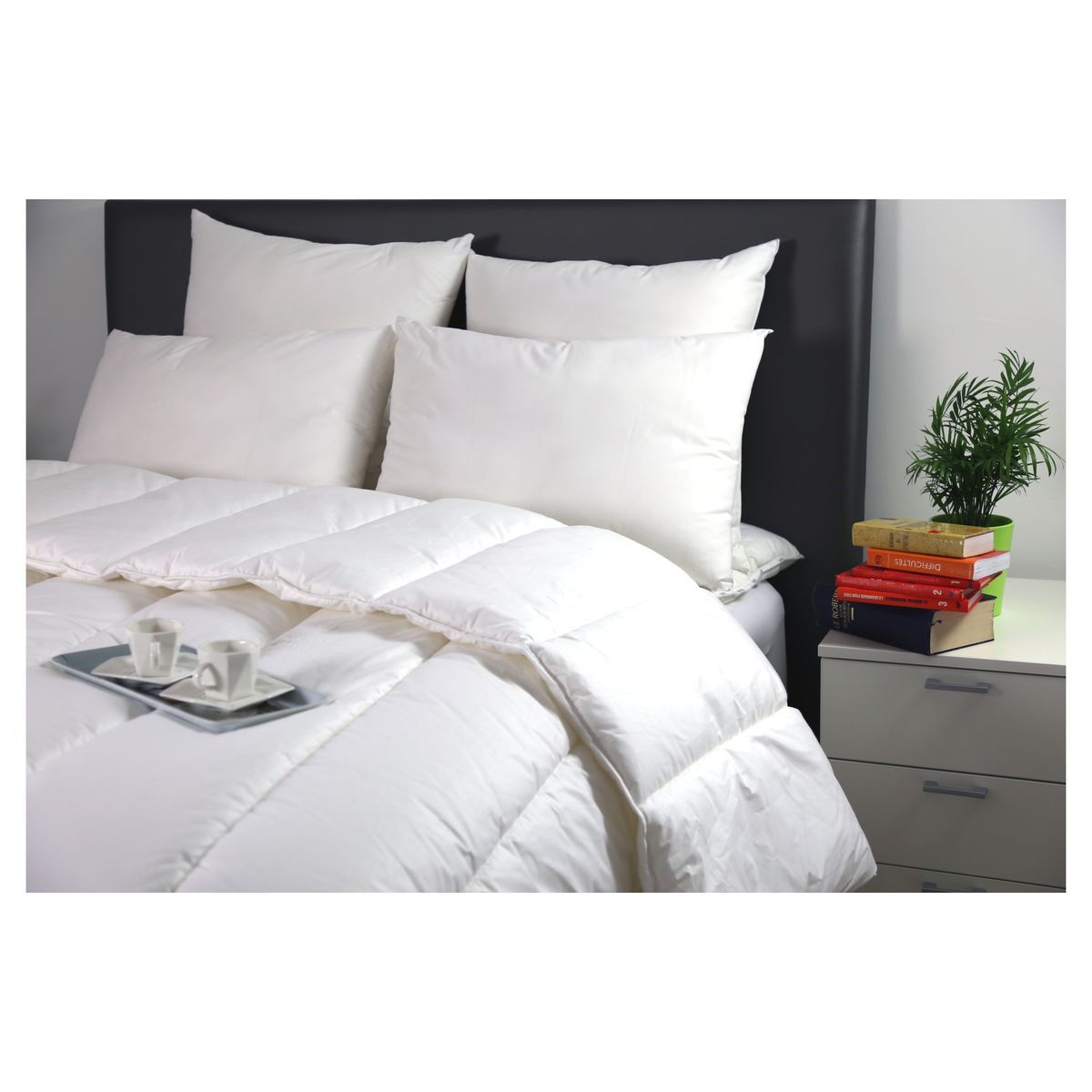 DODO Lot de 2 Oreillers Moelleux Doux et Aéré Respir'