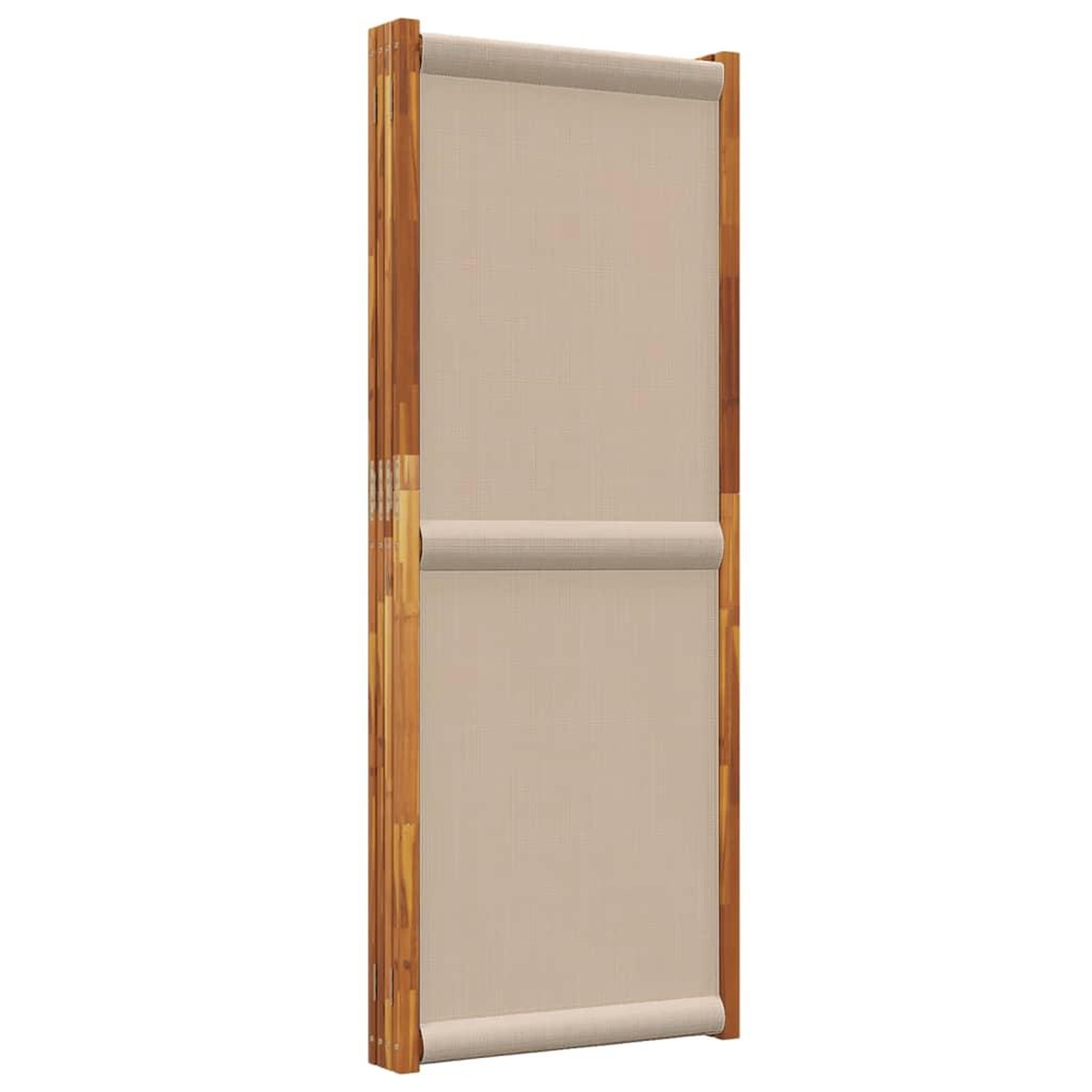 Voir la diapositive 5 : VIDAXL Cloison de separation 4 panneaux taupe 280x180 cm