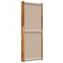 Voir la diapositive 5 : VIDAXL Cloison de separation 4 panneaux taupe 280x180 cm
