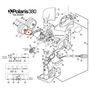 Voir la diapositive 2 : Polaris Roulement à billes de roue pour polaris 380 - 9-100-1108