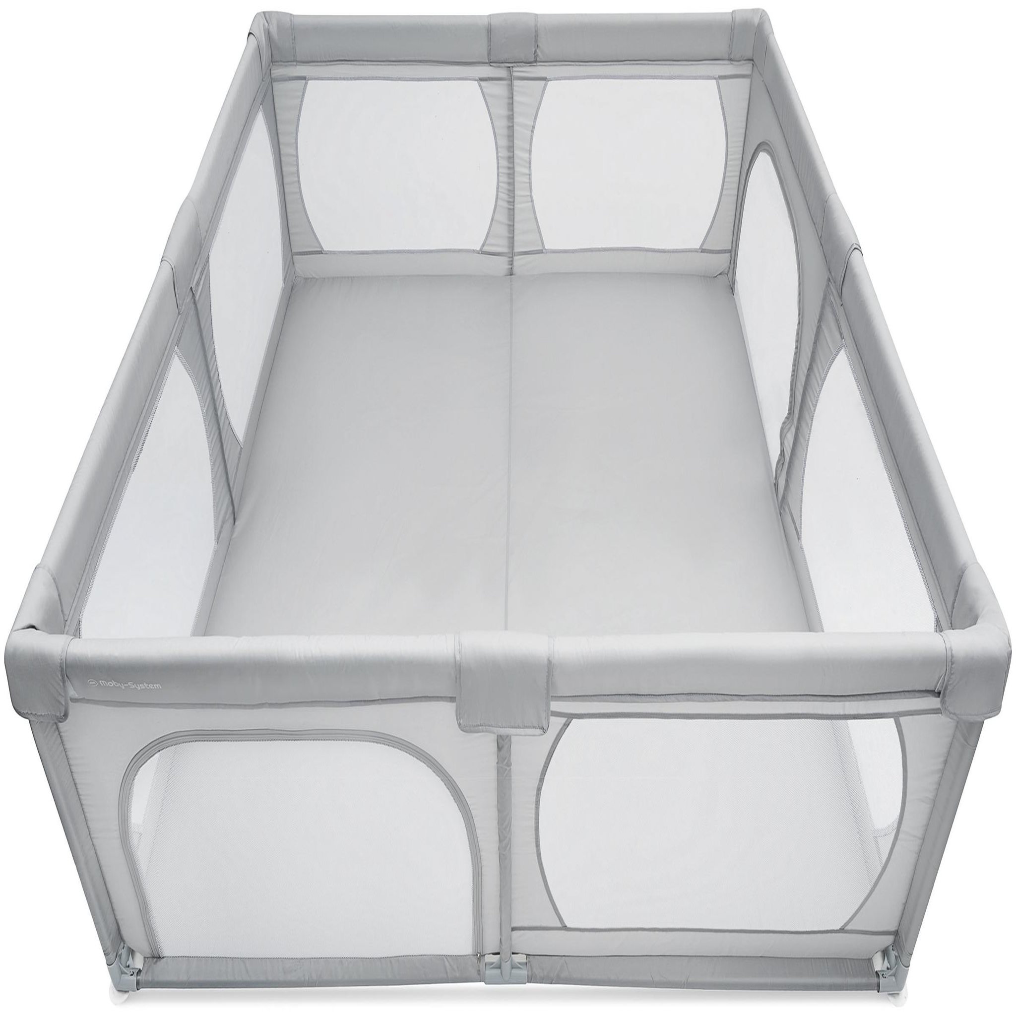 Voir la diapositive 2 : MOBY SYSTEM Parc pliable pour enfants Moby-System 200 x 140 cm avec entrée zippée