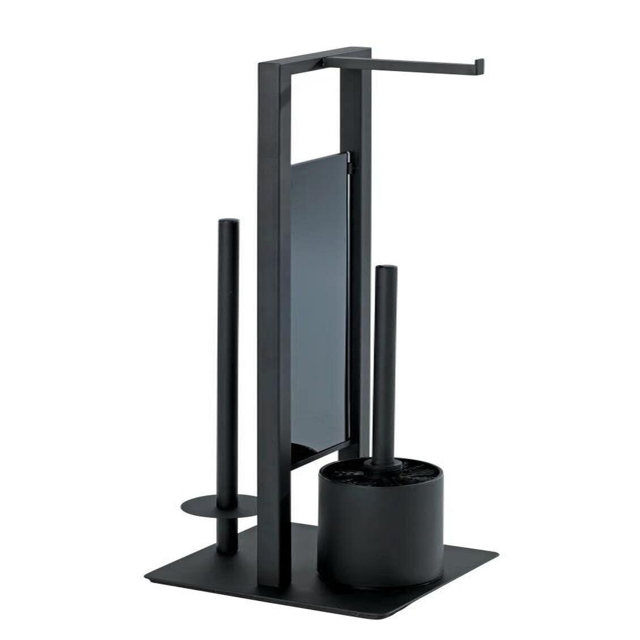 Wenko Serviteur wc, rivalta, noir