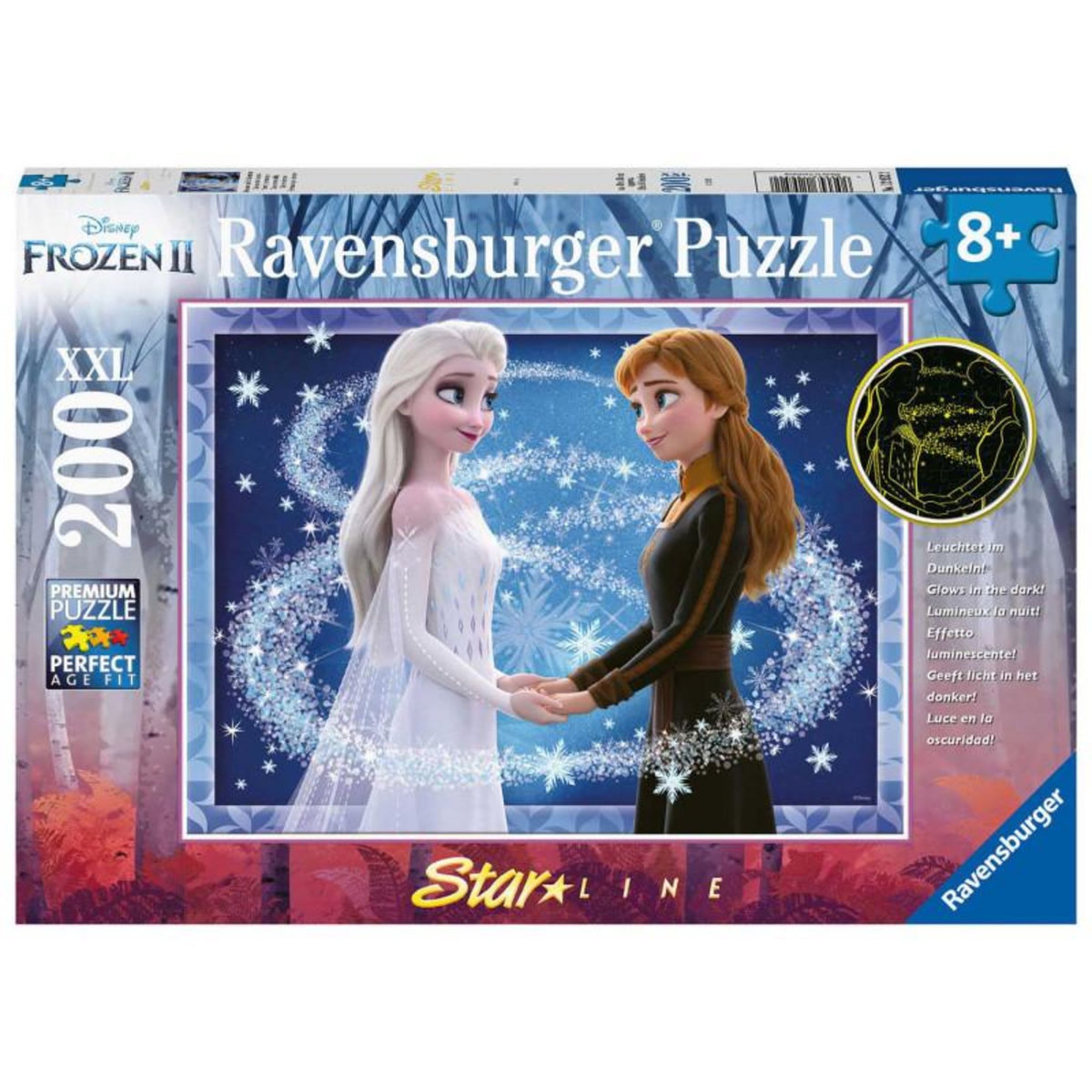 RAVENSBURGER Ravensburger - Disney Frozen Starline - Sisters Forever, 200pcs. XXL 129522