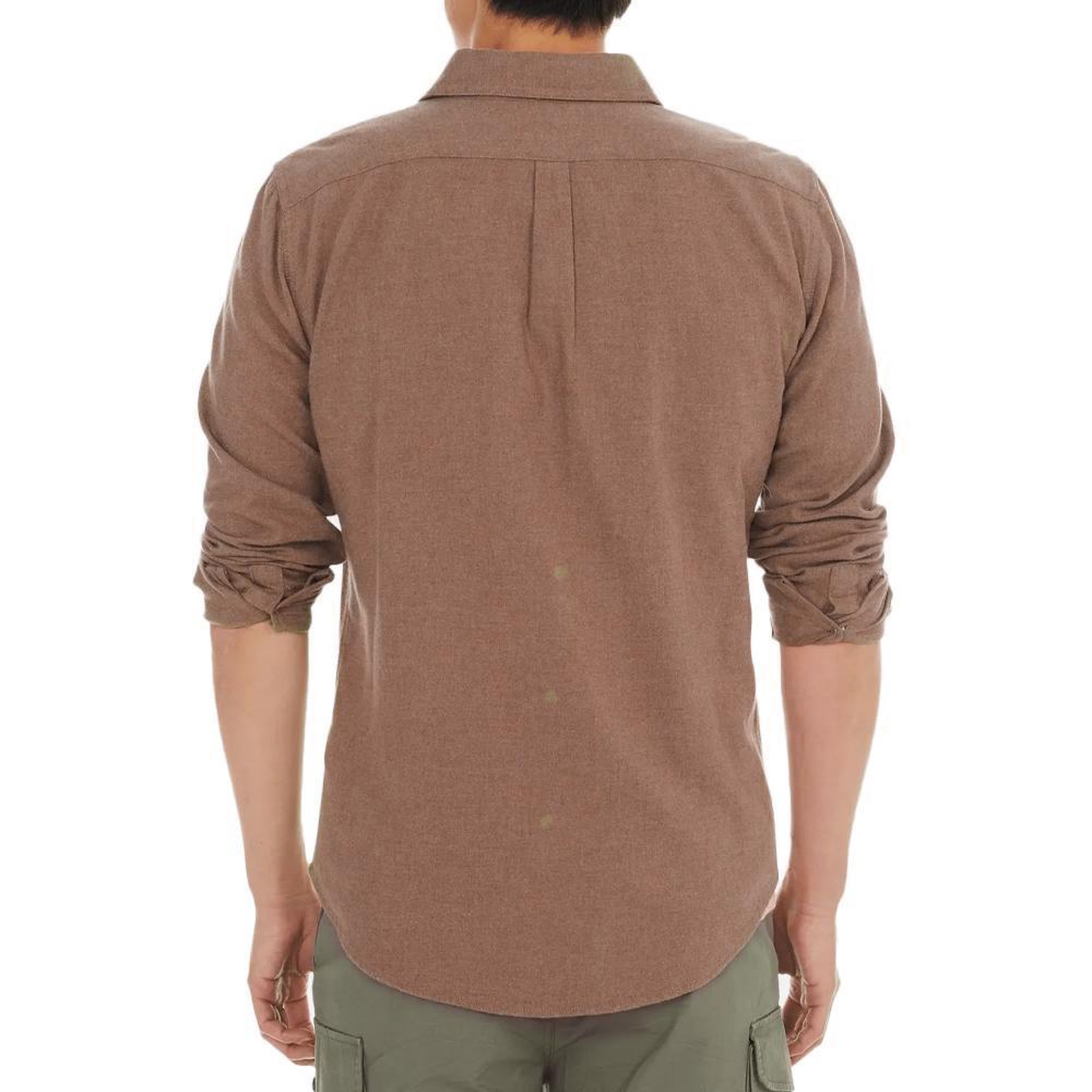 Voir la diapositive 2 : DOCKERS Chemise Marron Clair Homme Dockers Woven