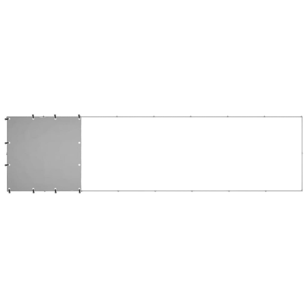 VIDAXL Chenil Argente 4,84 m^2 Acier