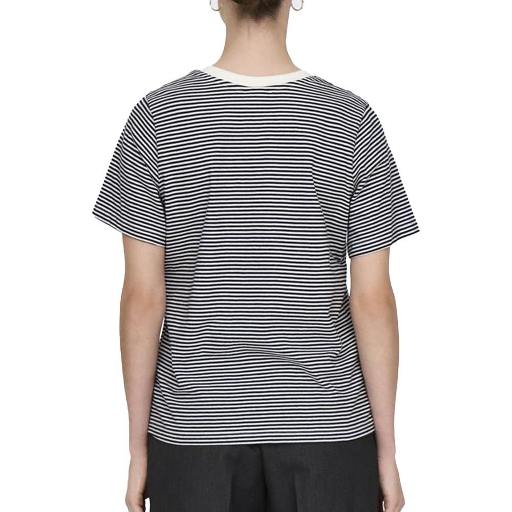 Voir la diapositive 2 : JACQUELINE DE YONG T-shirt Marine/Rayures Femme JDY Pisa