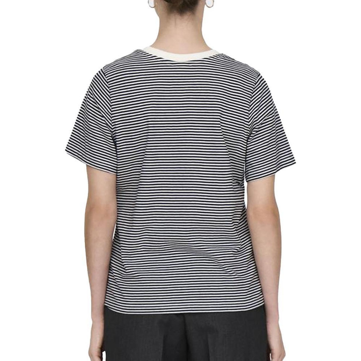 JACQUELINE DE YONG T-shirt Marine/Rayures Femme JDY Pisa