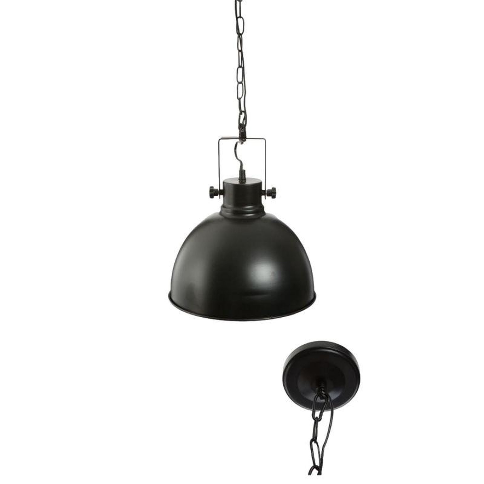 Voir la diapositive 3 : ATMOSPHERA Suspension  basalt  noire métal diamètre 30 cm d'atmosphera -  -