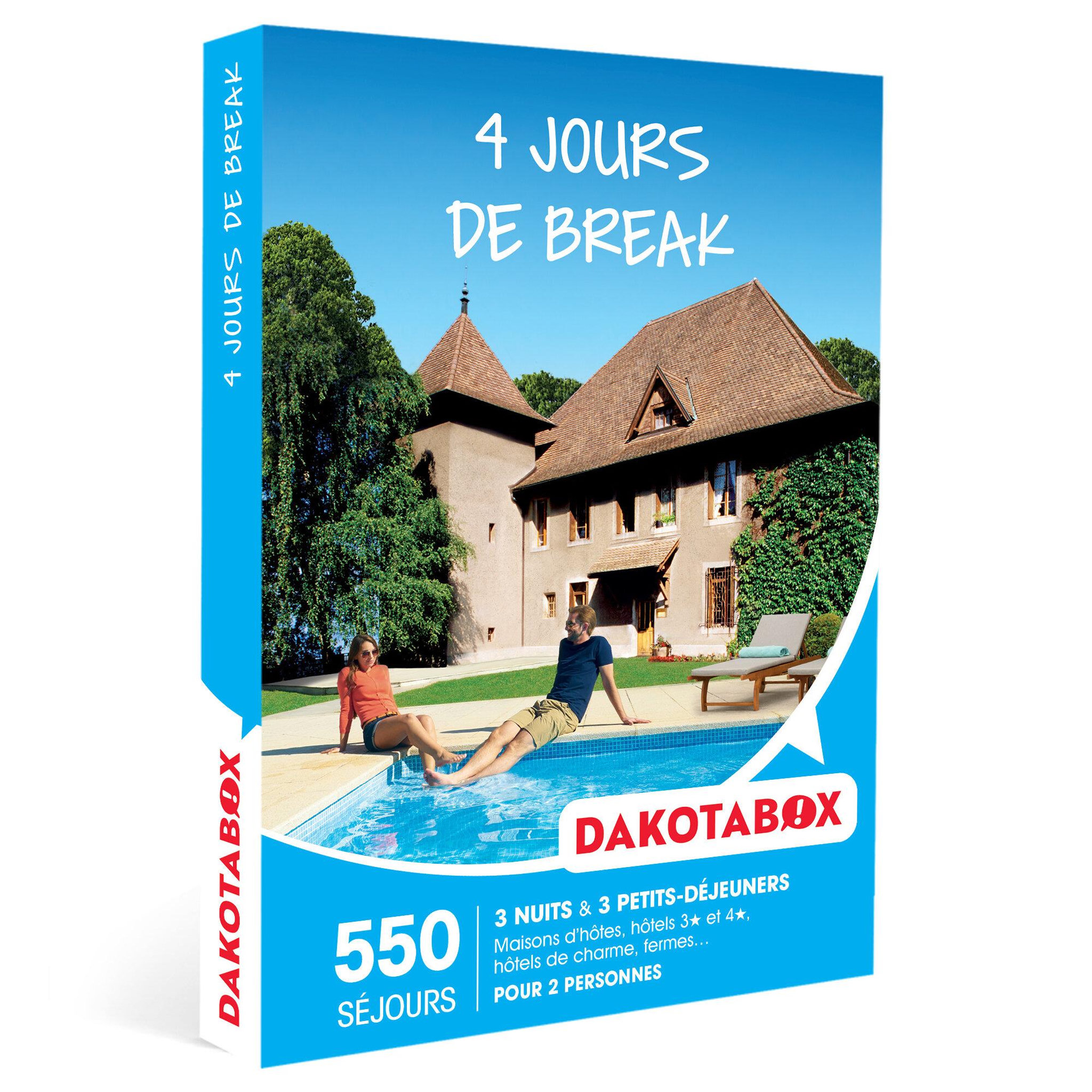 Smartbox 4 jours de break - coffret cadeau séjour